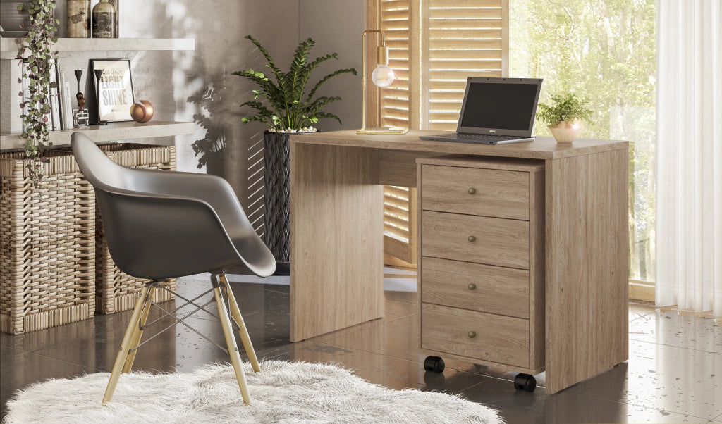 Gaveteiro Demóbile Office Presence Nogal