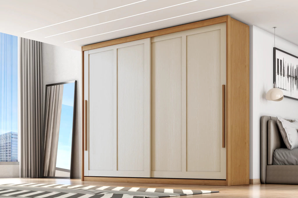 Guarda Roupas atraente de 2,67 100% MDF cor 02